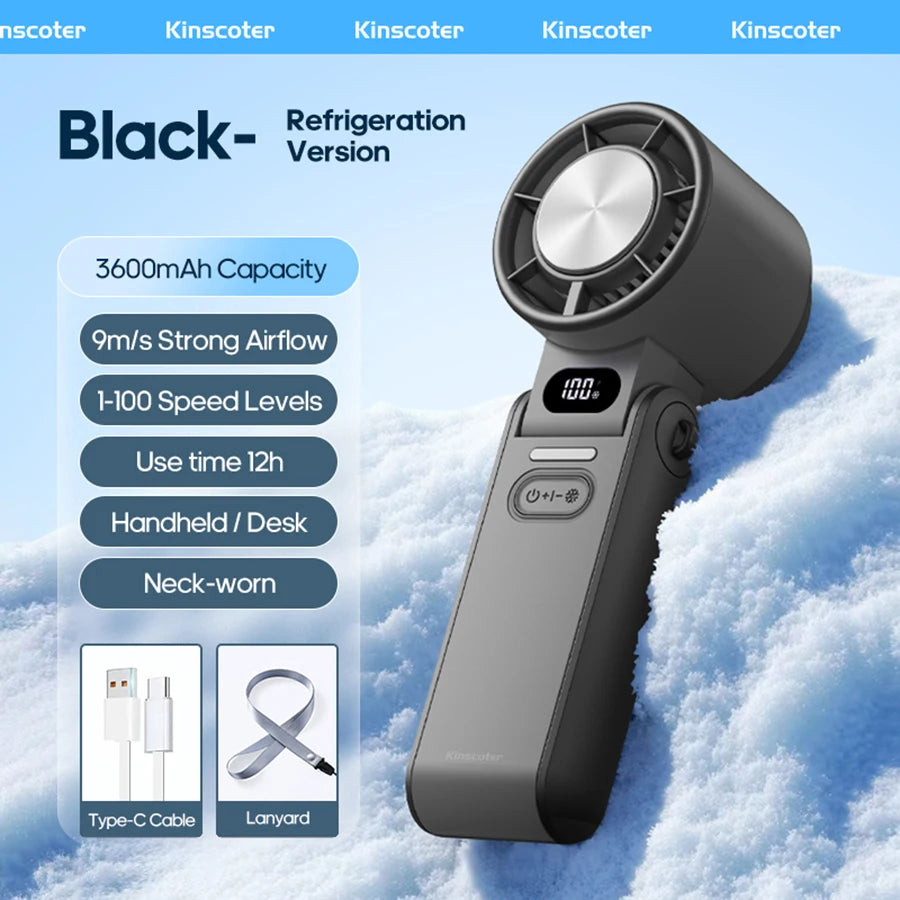 Portable Handhel Handheld Fan MATRIX-LOOP